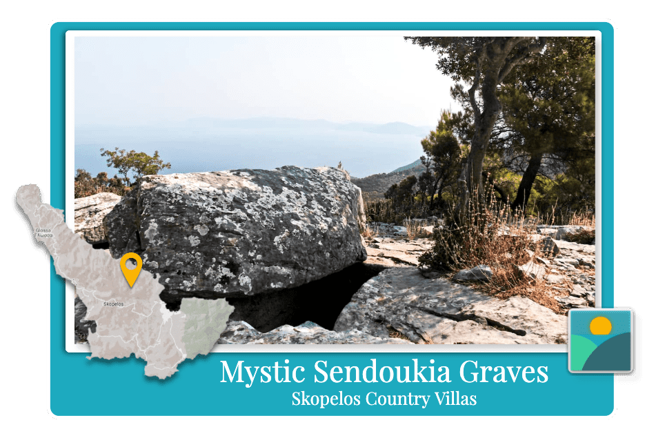 Mystic Sendoukia Graves in Skopelos