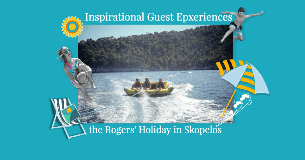 The Rogers' holiday in Skopelos