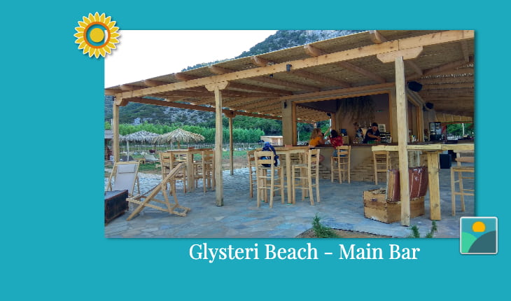 Glysteri Beach Bar in Skopelos