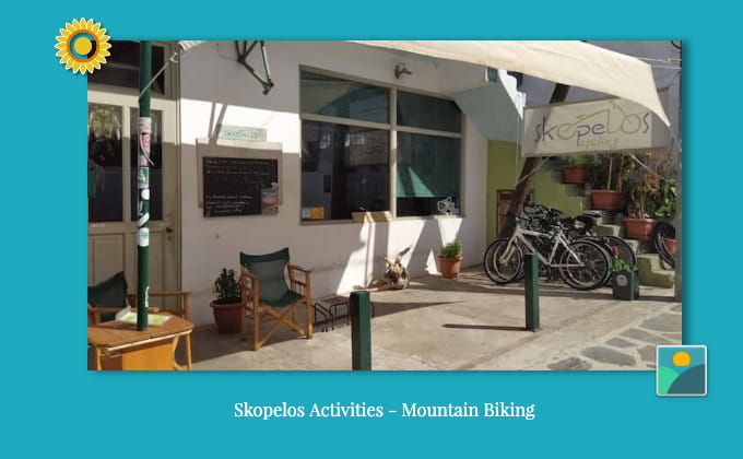 Mountain Biking Around Skopelos