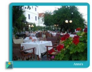 Anna's Restaurant - Skopelos Recommended Restaurants